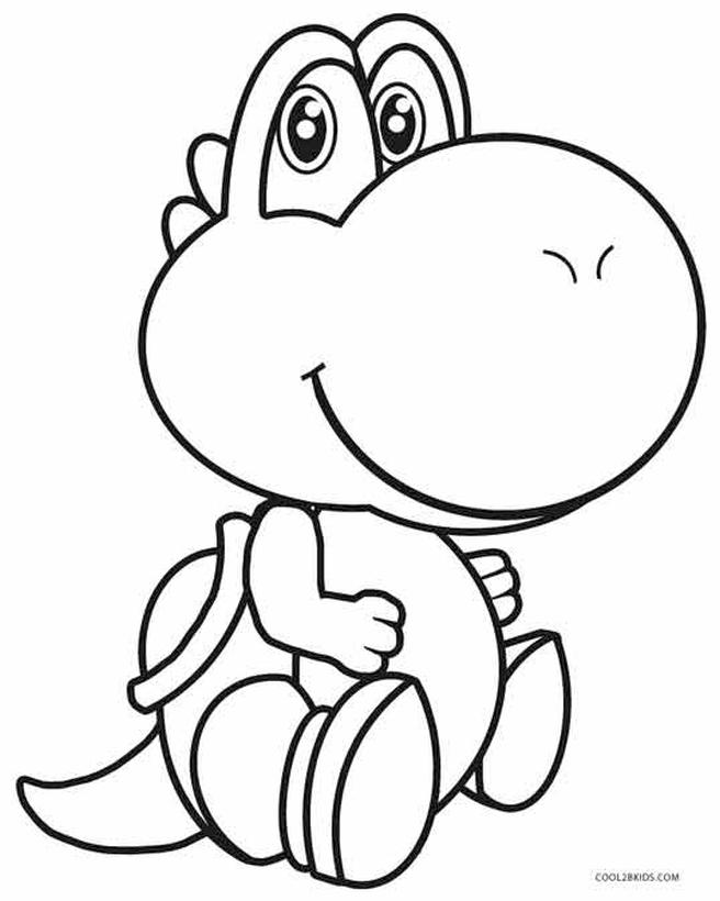 37 Fun Yoshi Coloring Pages Printable 18