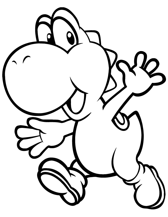 37 Fun Yoshi Coloring Pages Printable 20