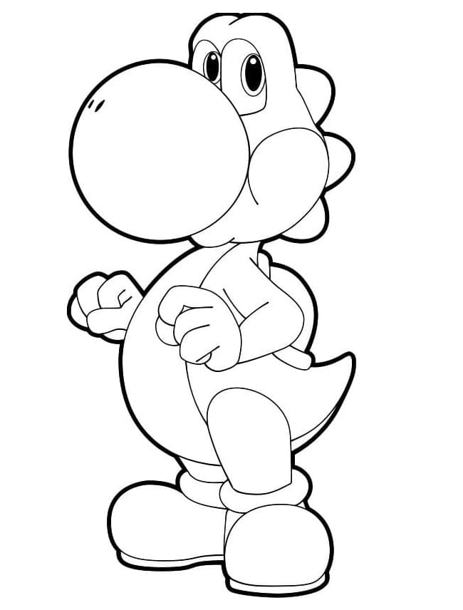 37 Fun Yoshi Coloring Pages Printable 22