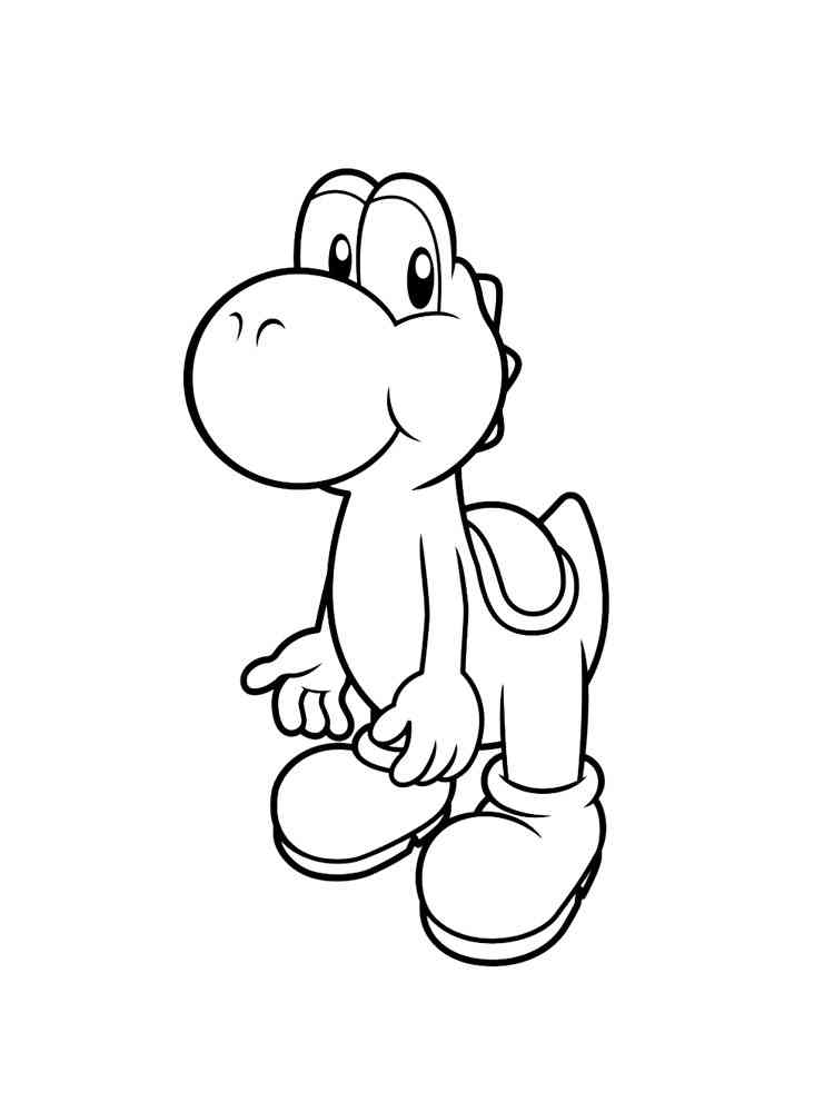 37 Fun Yoshi Coloring Pages Printable 26