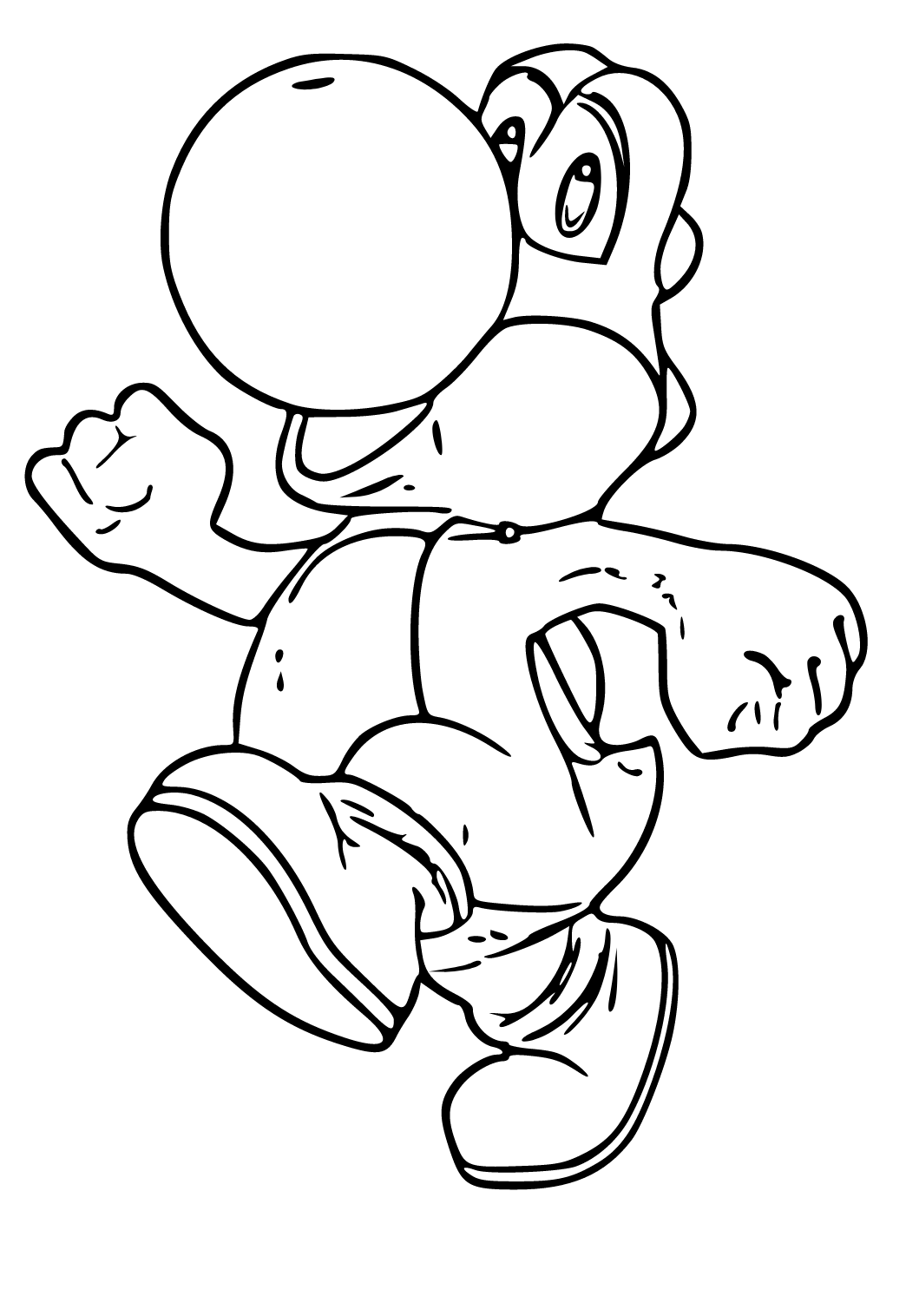 37 Fun Yoshi Coloring Pages Printable 29