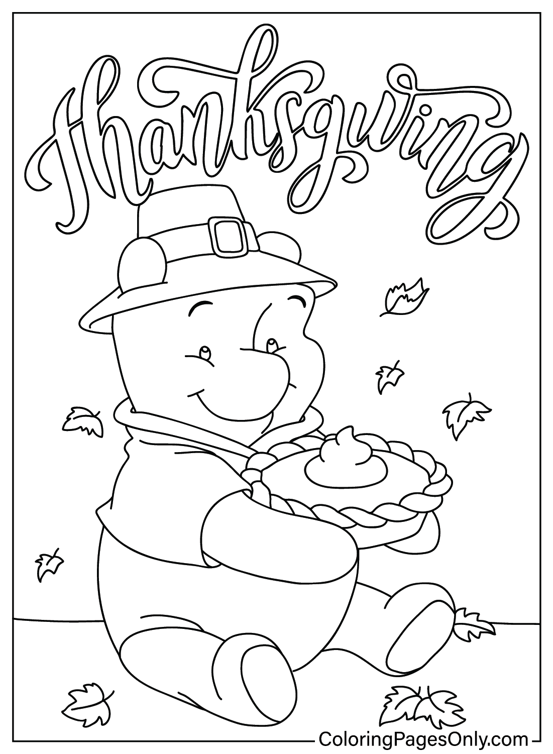 37 Garfield Thanksgiving Coloring Pages Printable 12