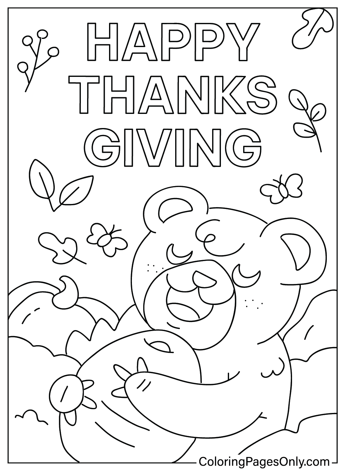 37 Garfield Thanksgiving Coloring Pages Printable 17