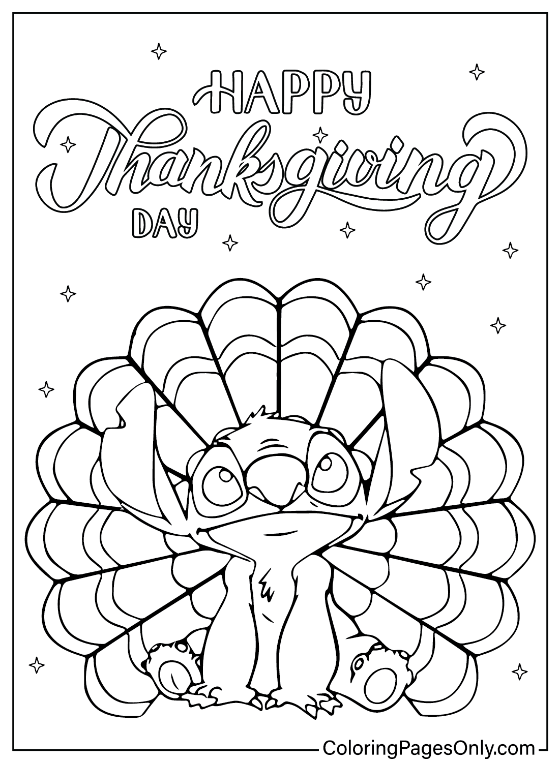 37 Garfield Thanksgiving Coloring Pages Printable 22