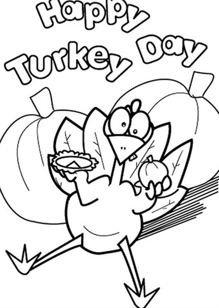 37 Garfield Thanksgiving Coloring Pages Printable 5