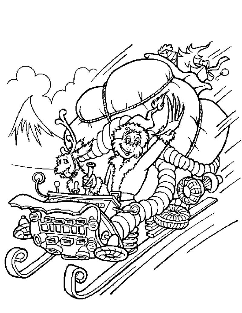 37 Hilarious Funny Christmas Coloring Pages Printable 17