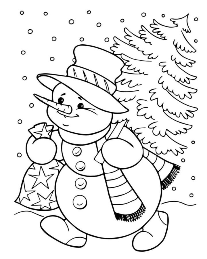 37 Hilarious Funny Christmas Coloring Pages Printable 21