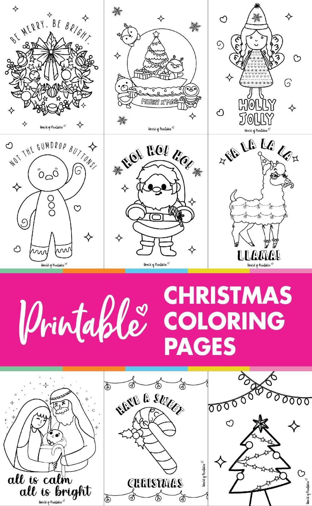 37 Hilarious Funny Christmas Coloring Pages Printable 31