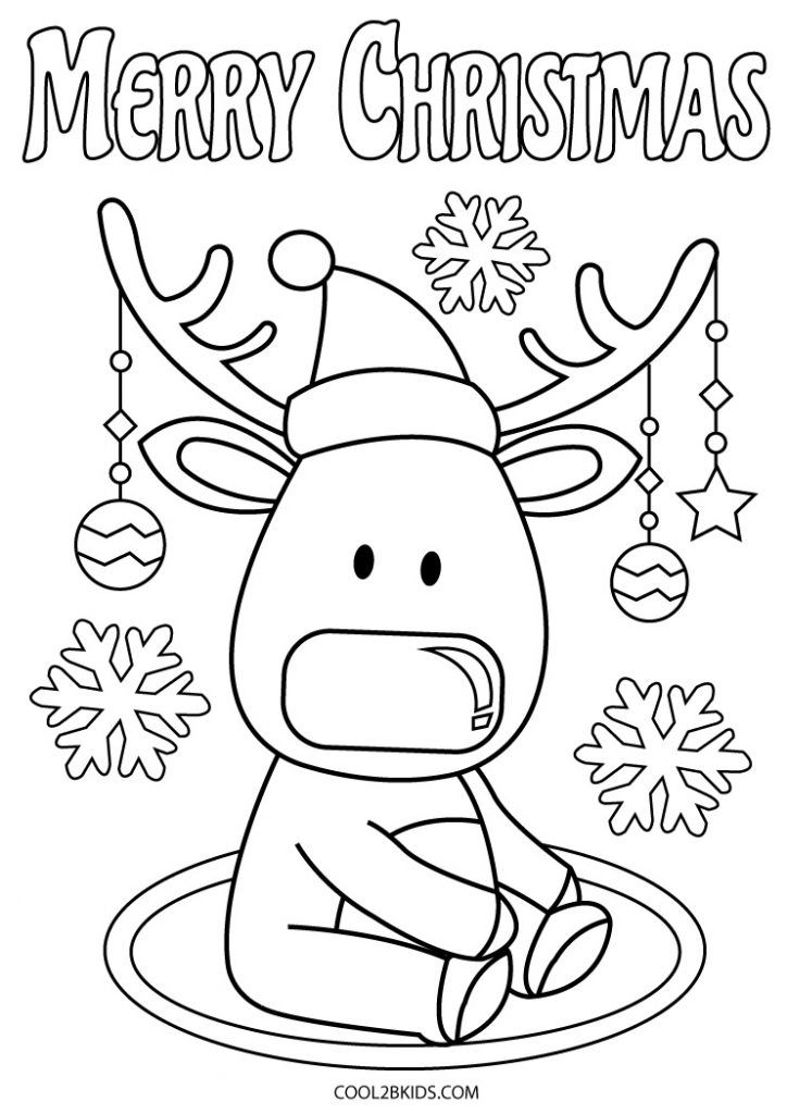 37 Hilarious Funny Christmas Coloring Pages Printable 4