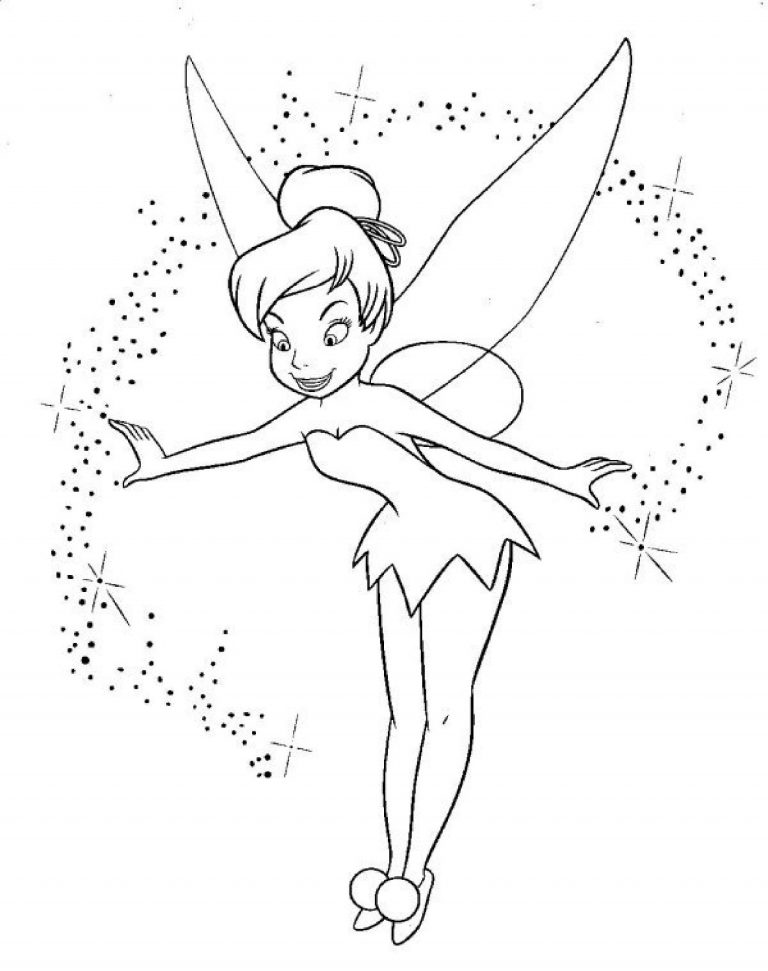 37 Magical Fairy Coloring Page Printable 24