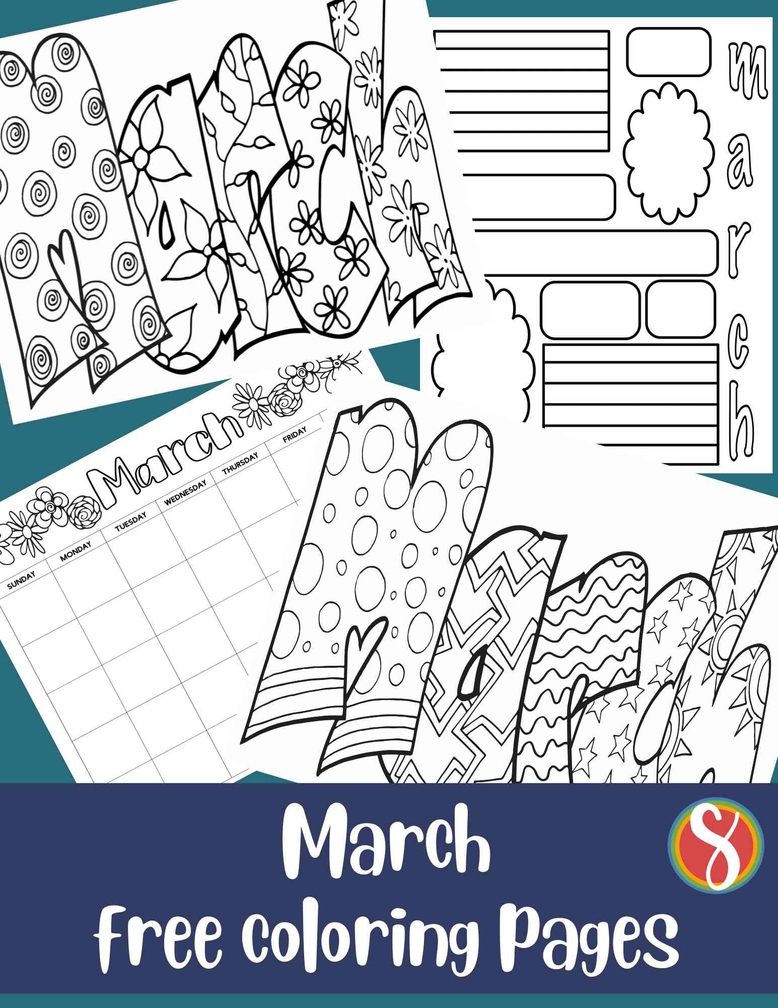 37 March Coloring Pages Printable 16