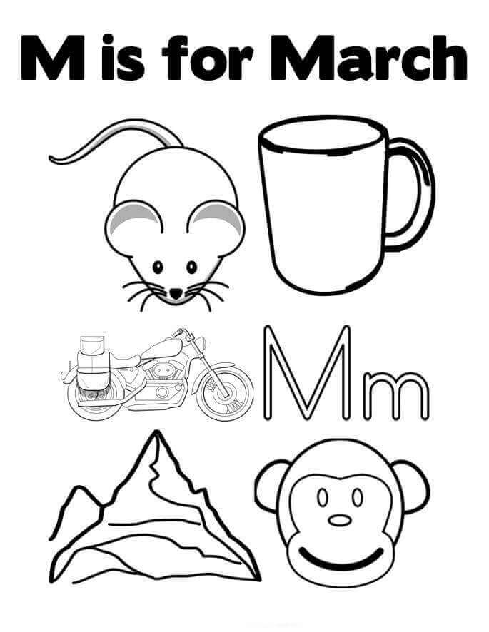 37 March Coloring Pages Printable 18