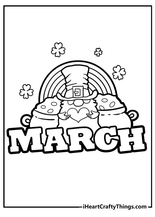 37 March Coloring Pages Printable 25