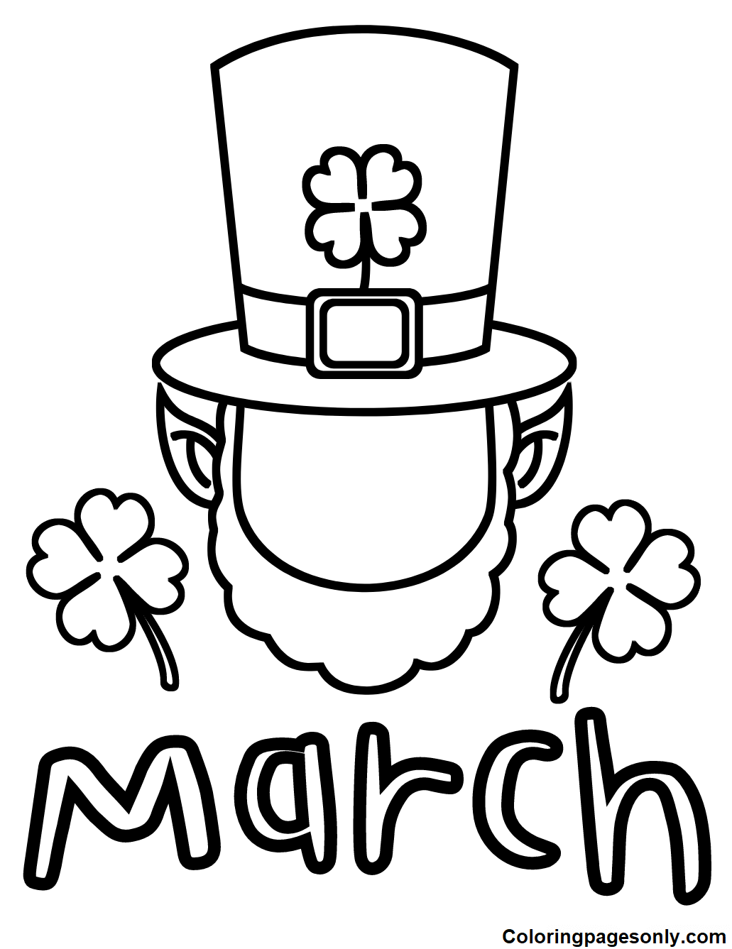 37 March Coloring Pages Printable 29