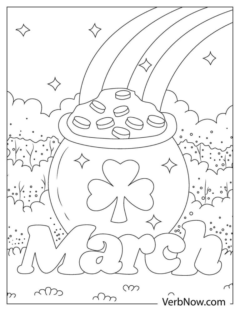 37 March Coloring Pages Printable 3