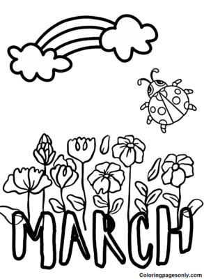 37 March Coloring Pages Printable 5