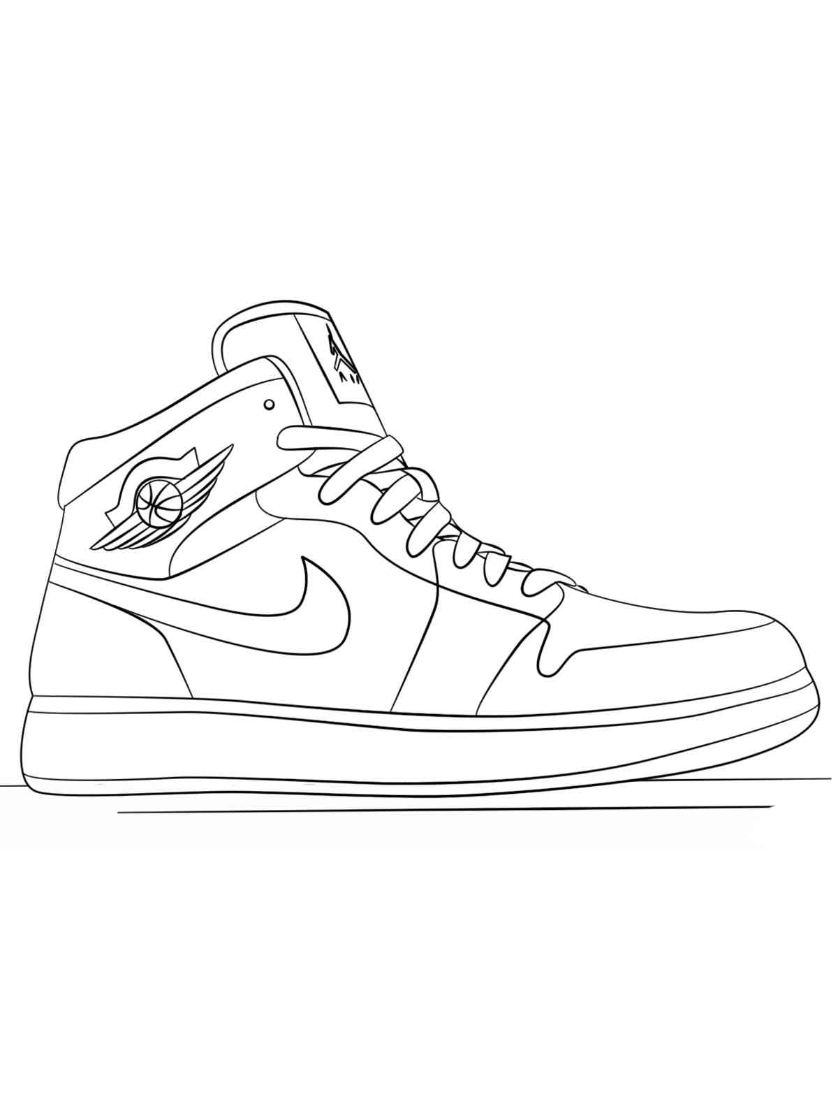 37 Nike Coloring Pages Printable 1