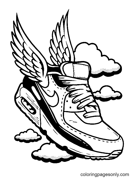 37 Nike Coloring Pages Printable 2