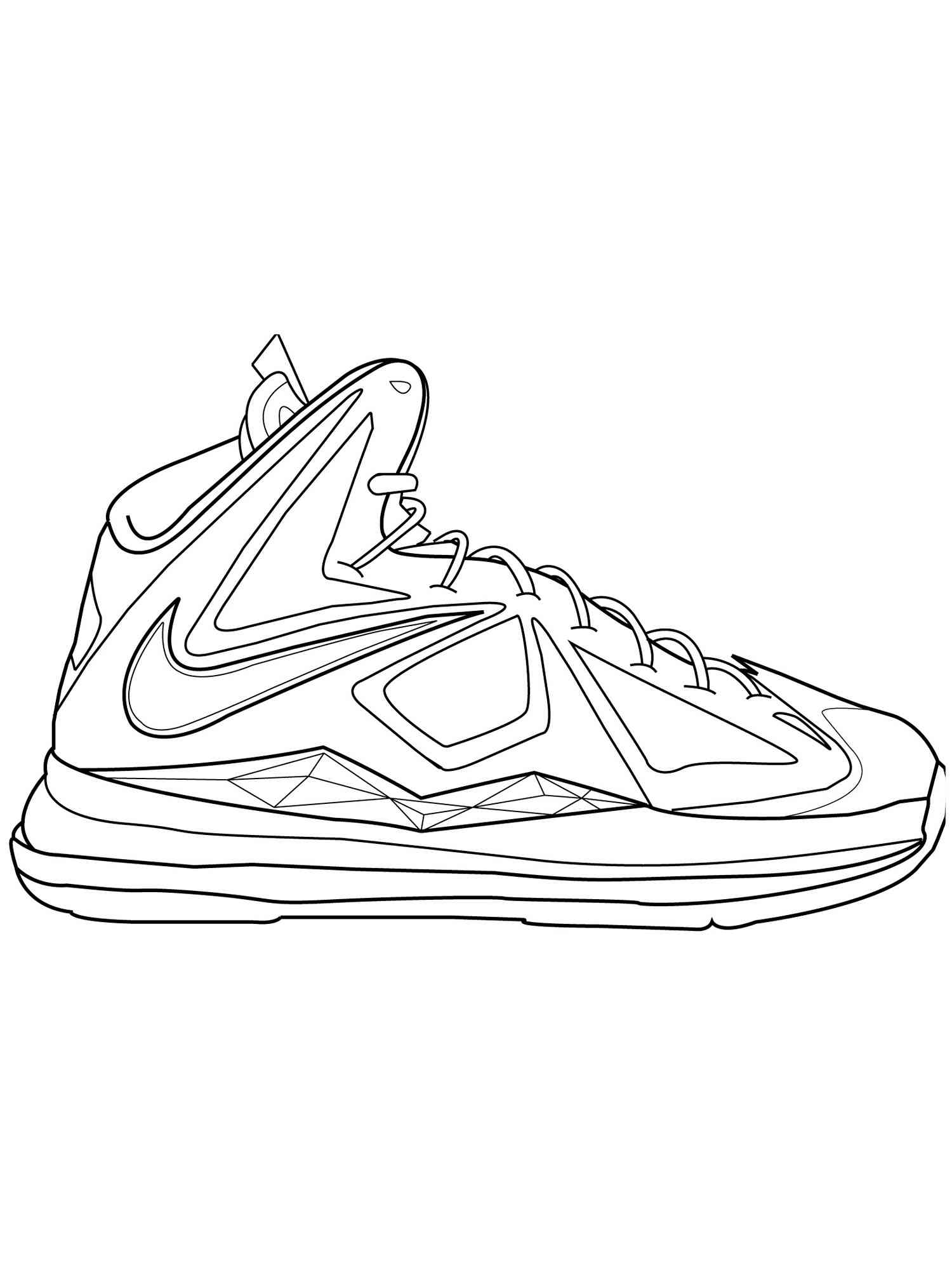 37 Nike Coloring Pages Printable 24