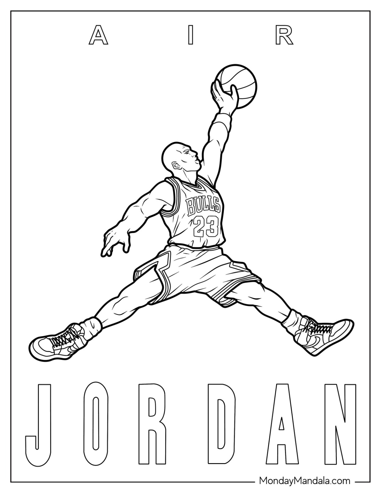 37 Nike Coloring Pages Printable 28