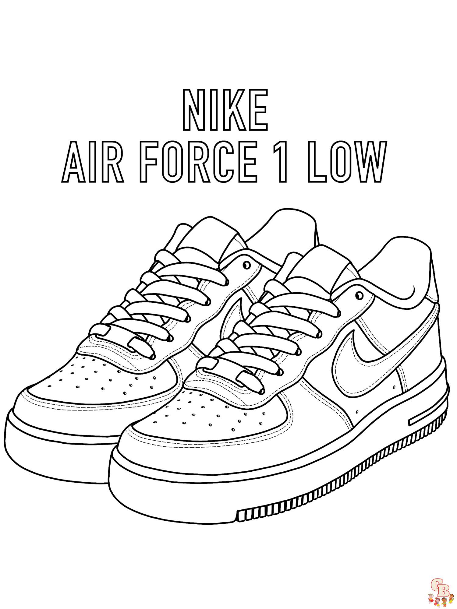 37 Nike Coloring Pages Printable 33