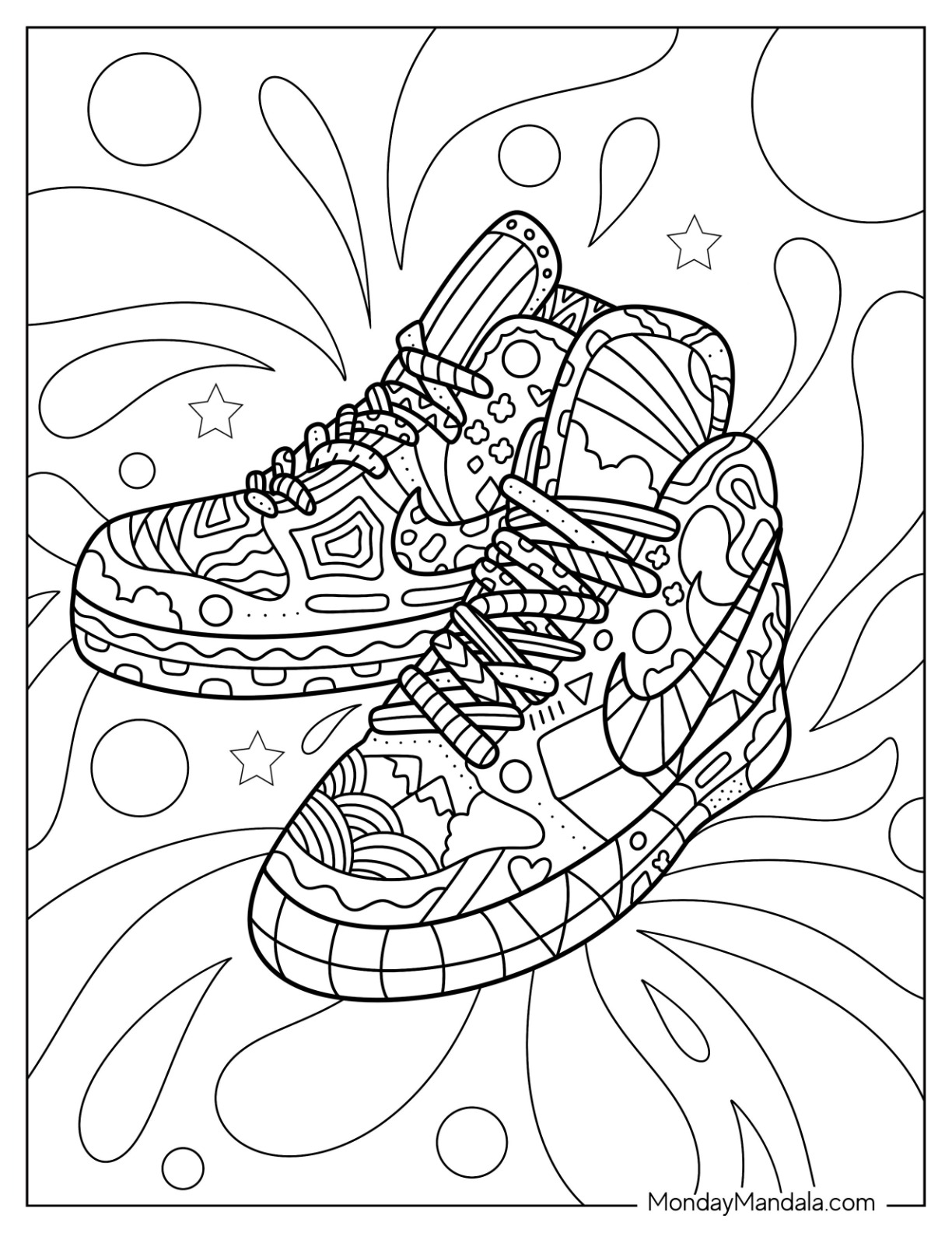 37 Nike Coloring Pages Printable 4