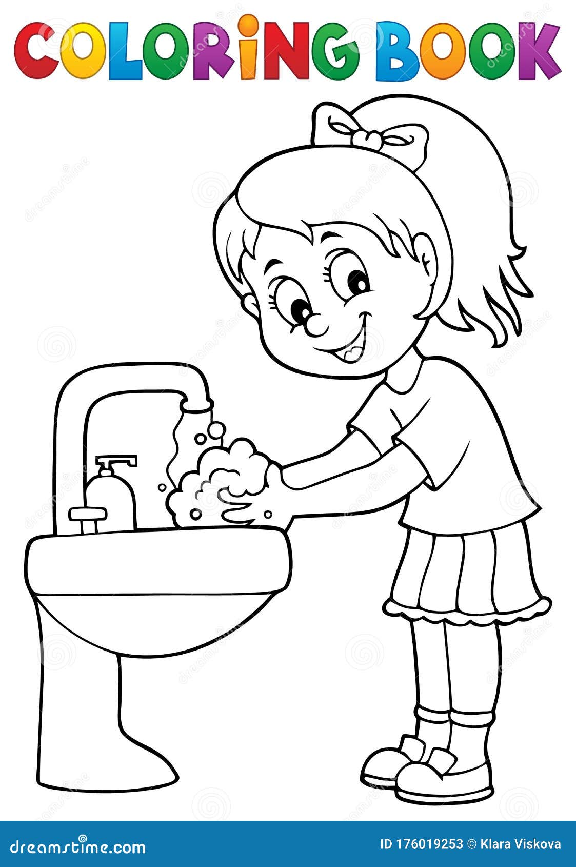 37 Washing Hands Coloring Pages Printable 11