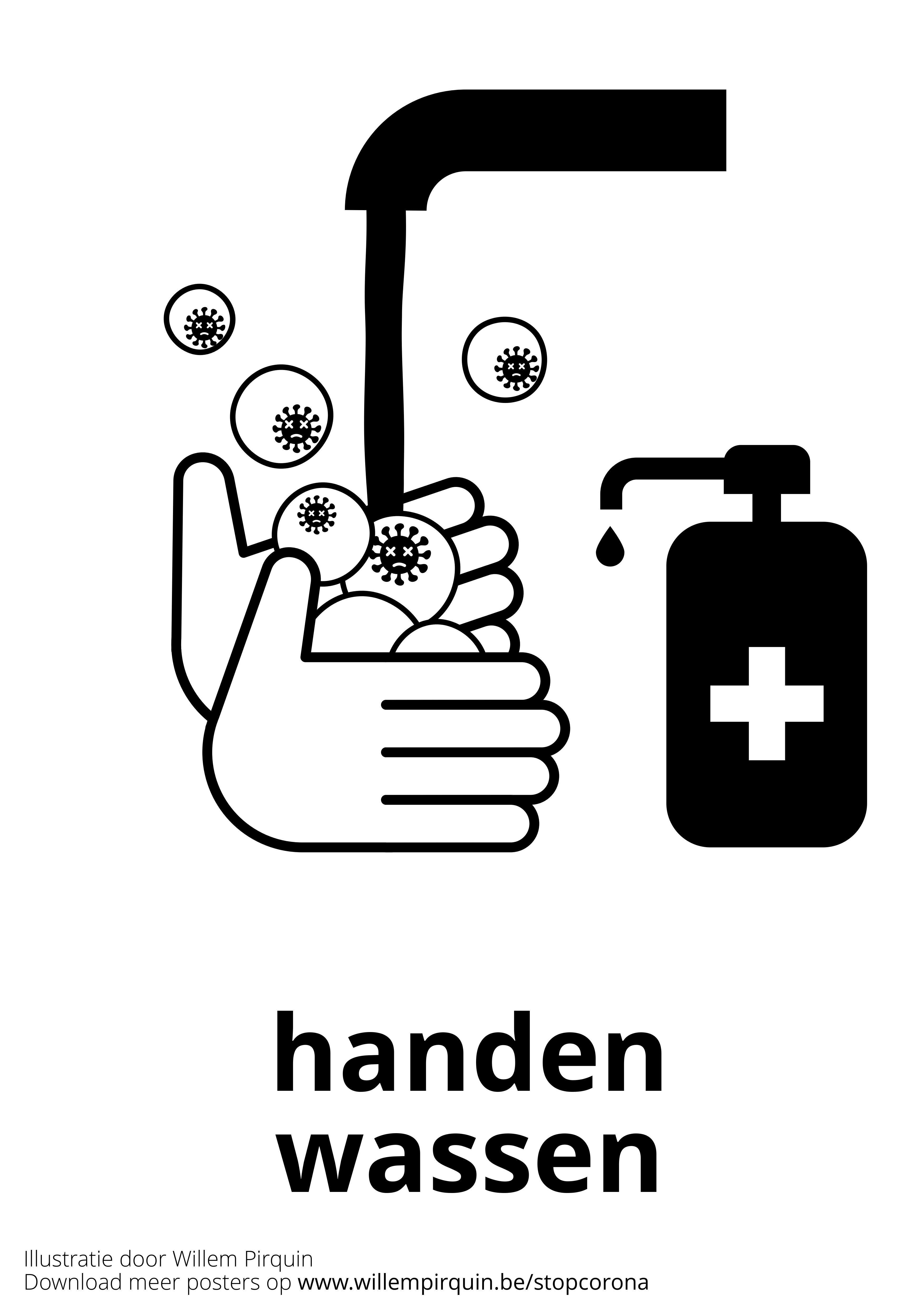 37 Washing Hands Coloring Pages Printable 21