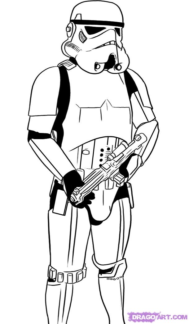 38 Galactic Star Wars Coloring Pages Printable 27