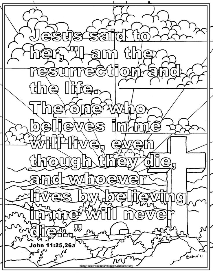 38 Uplifting Resurrection Coloring Pages Printable 16