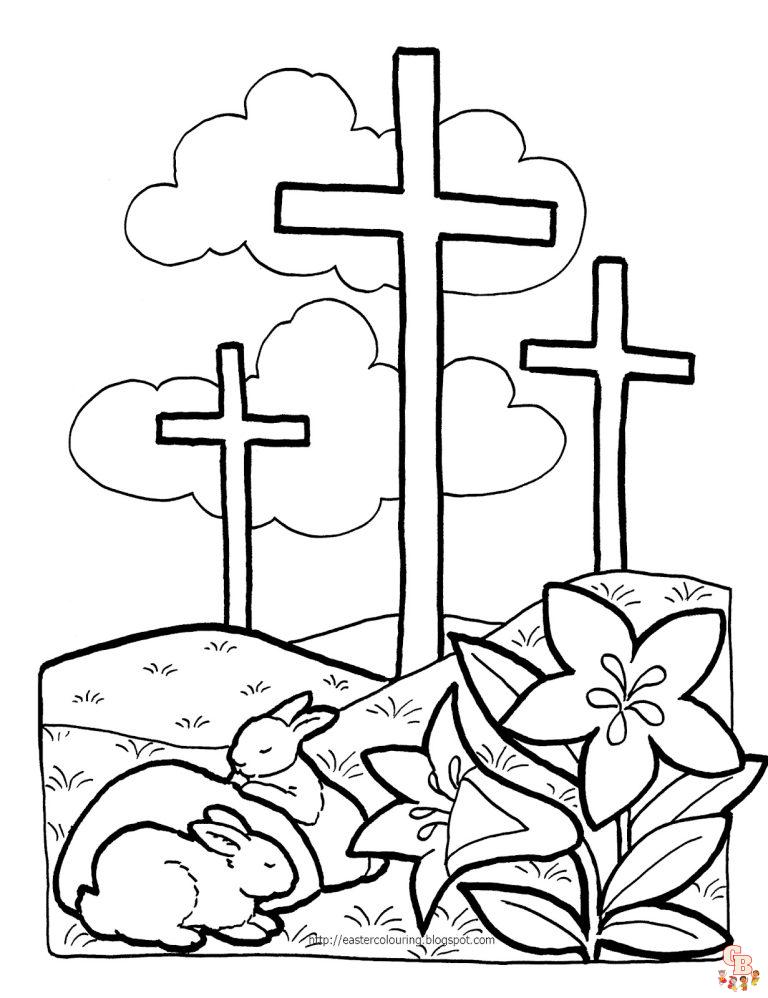 38 Uplifting Resurrection Coloring Pages Printable 2