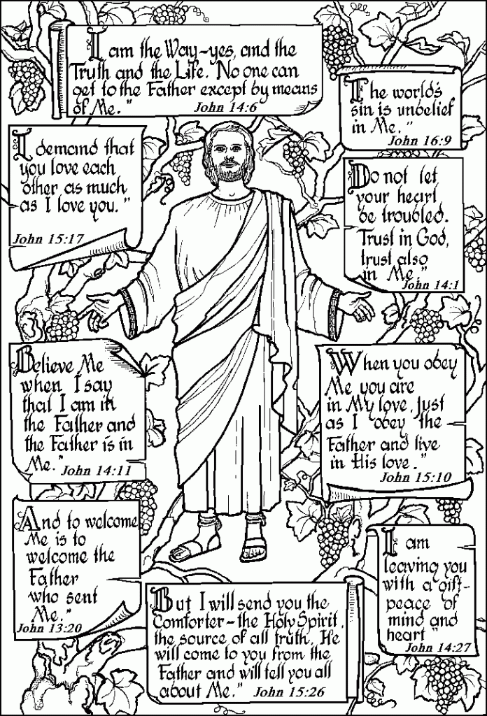 38 Uplifting Resurrection Coloring Pages Printable 20