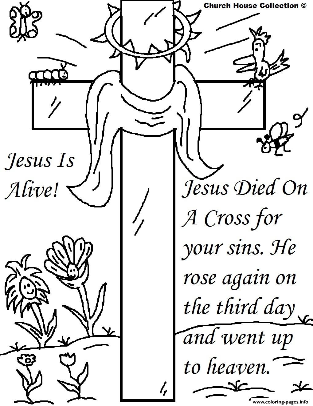 38 Uplifting Resurrection Coloring Pages Printable 25