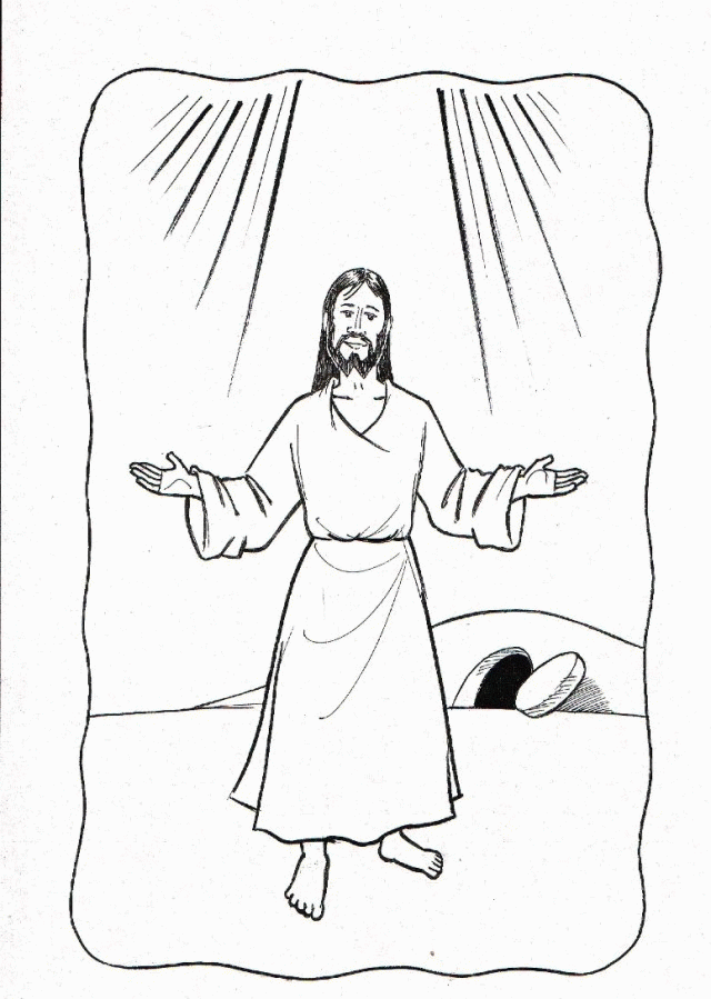 38 Uplifting Resurrection Coloring Pages Printable 30