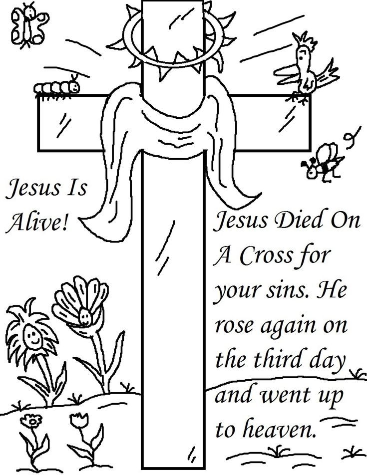 38 Uplifting Resurrection Coloring Pages Printable 9