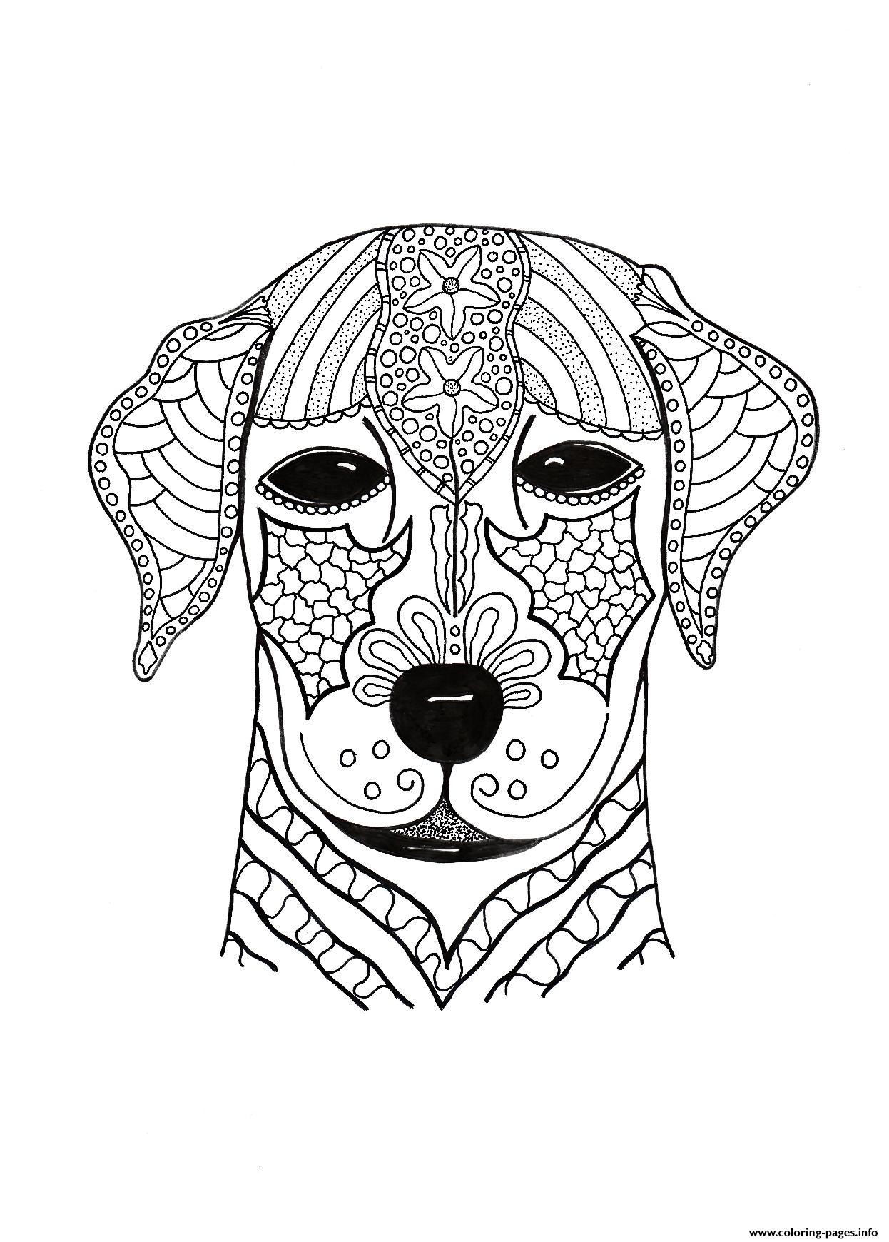 39 Challenging Hard Animal Coloring Pages Printable 17