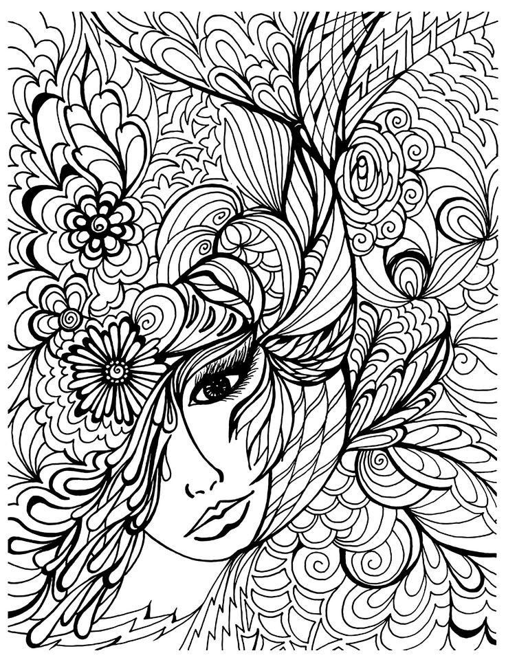 39 Challenging Hard Animal Coloring Pages Printable 25