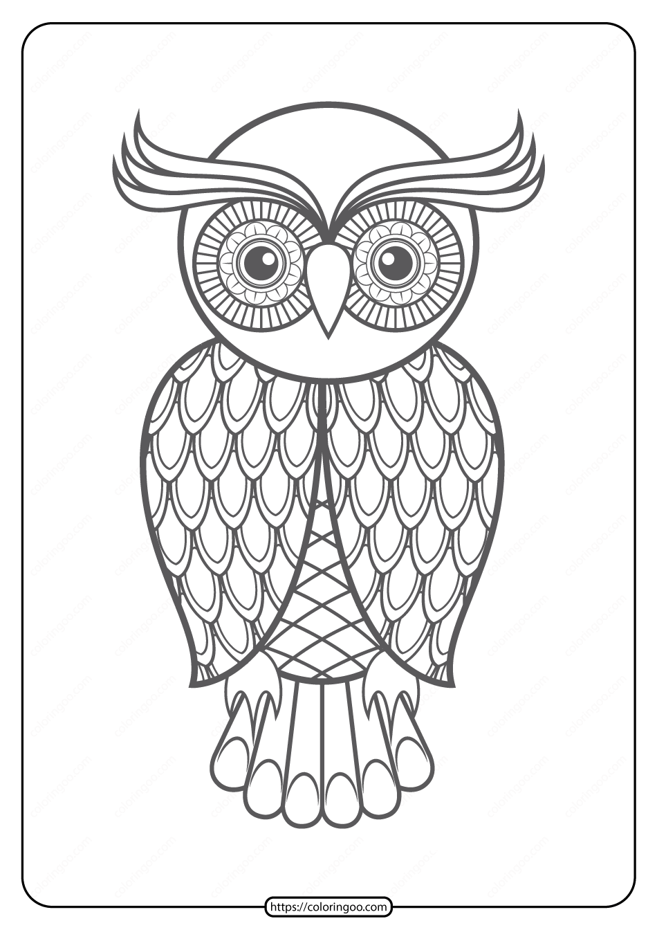 39 Challenging Hard Animal Coloring Pages Printable 29