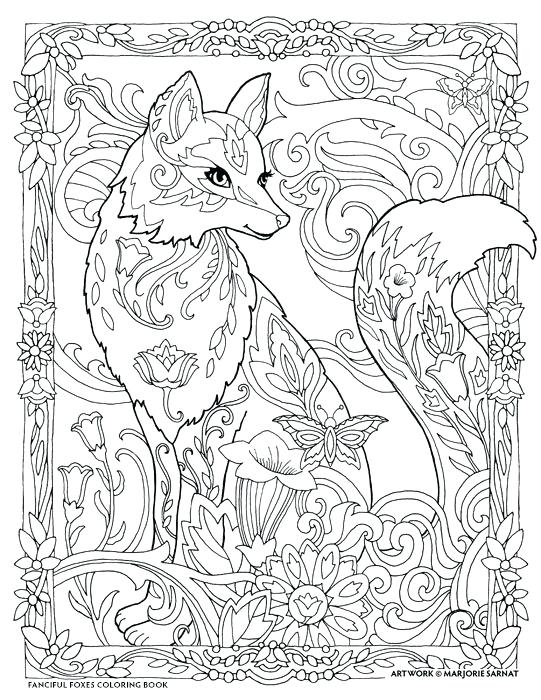 39 Challenging Hard Animal Coloring Pages Printable 35