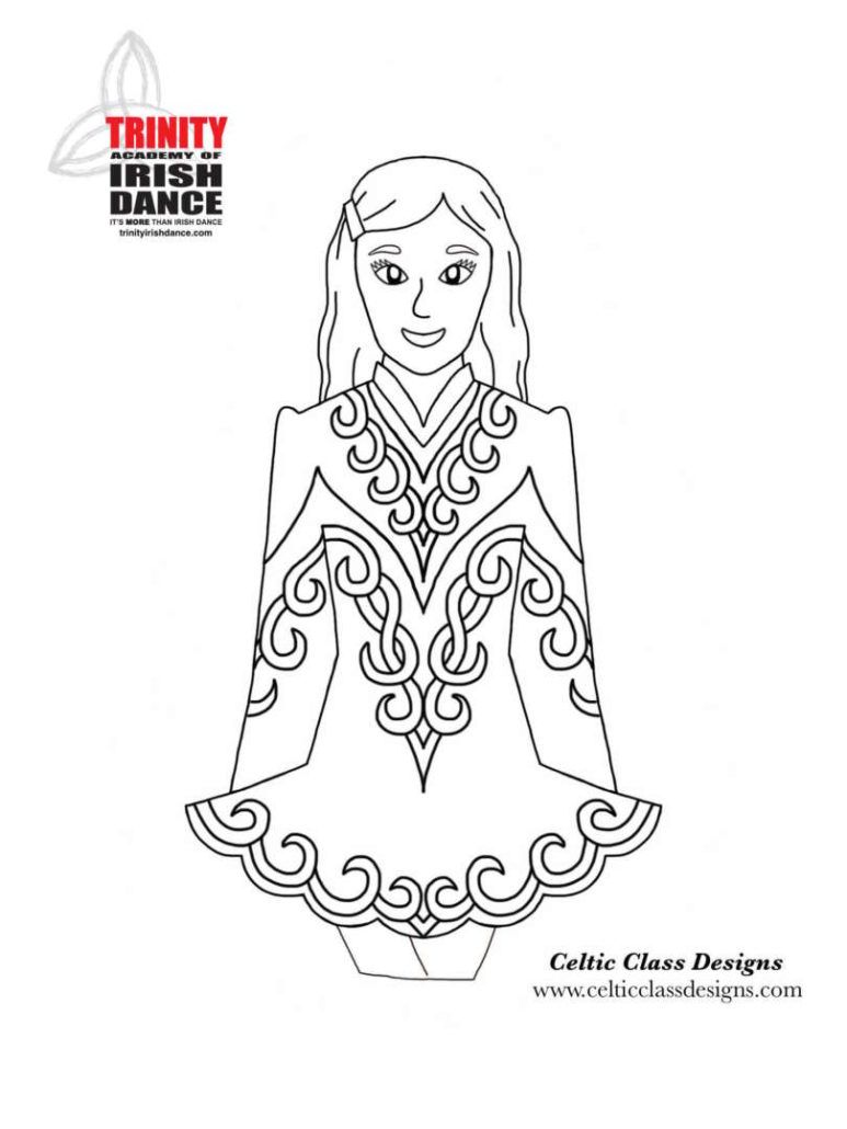 39 Cheerful Ireland Coloring Pages Printable 17