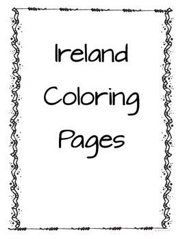 39 Cheerful Ireland Coloring Pages Printable 18