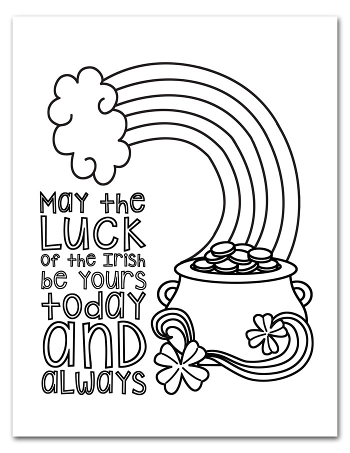 39 Cheerful Ireland Coloring Pages Printable 19