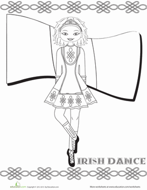 39 Cheerful Ireland Coloring Pages Printable 35