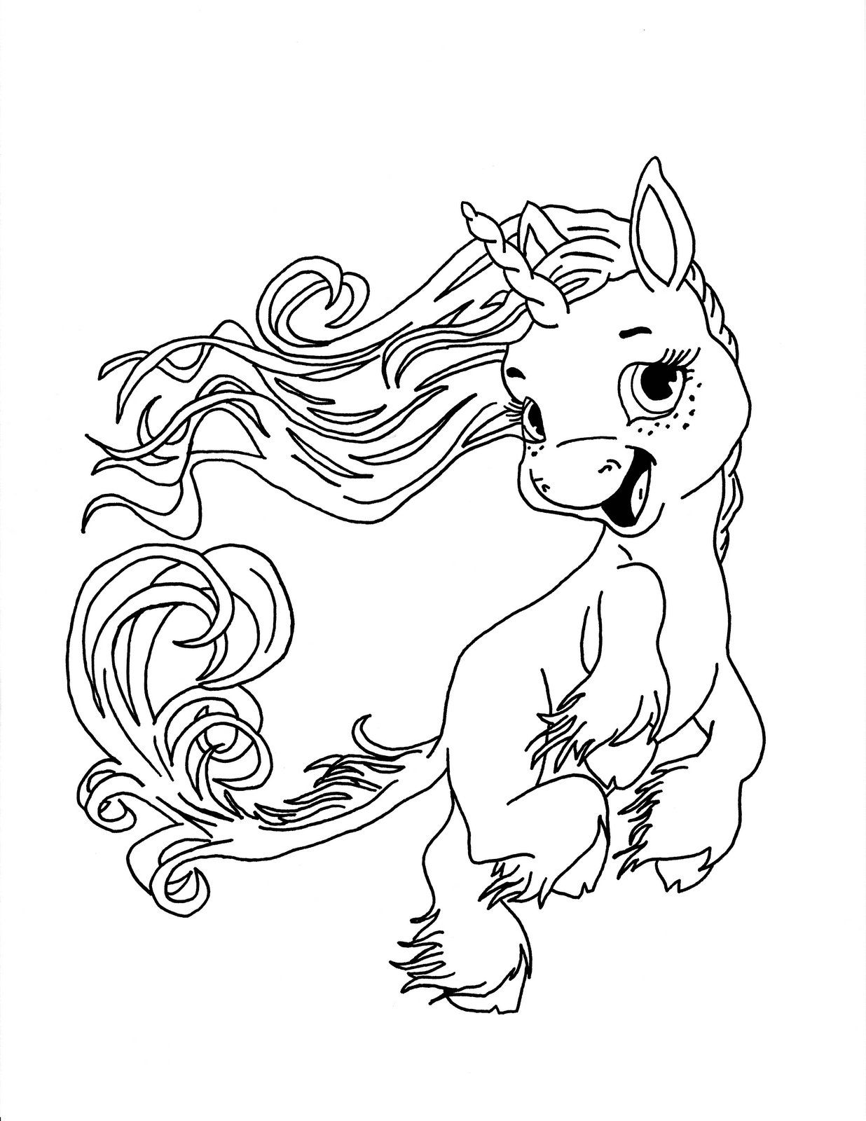 39 Winter Unicorn Coloring Pages Printable 10