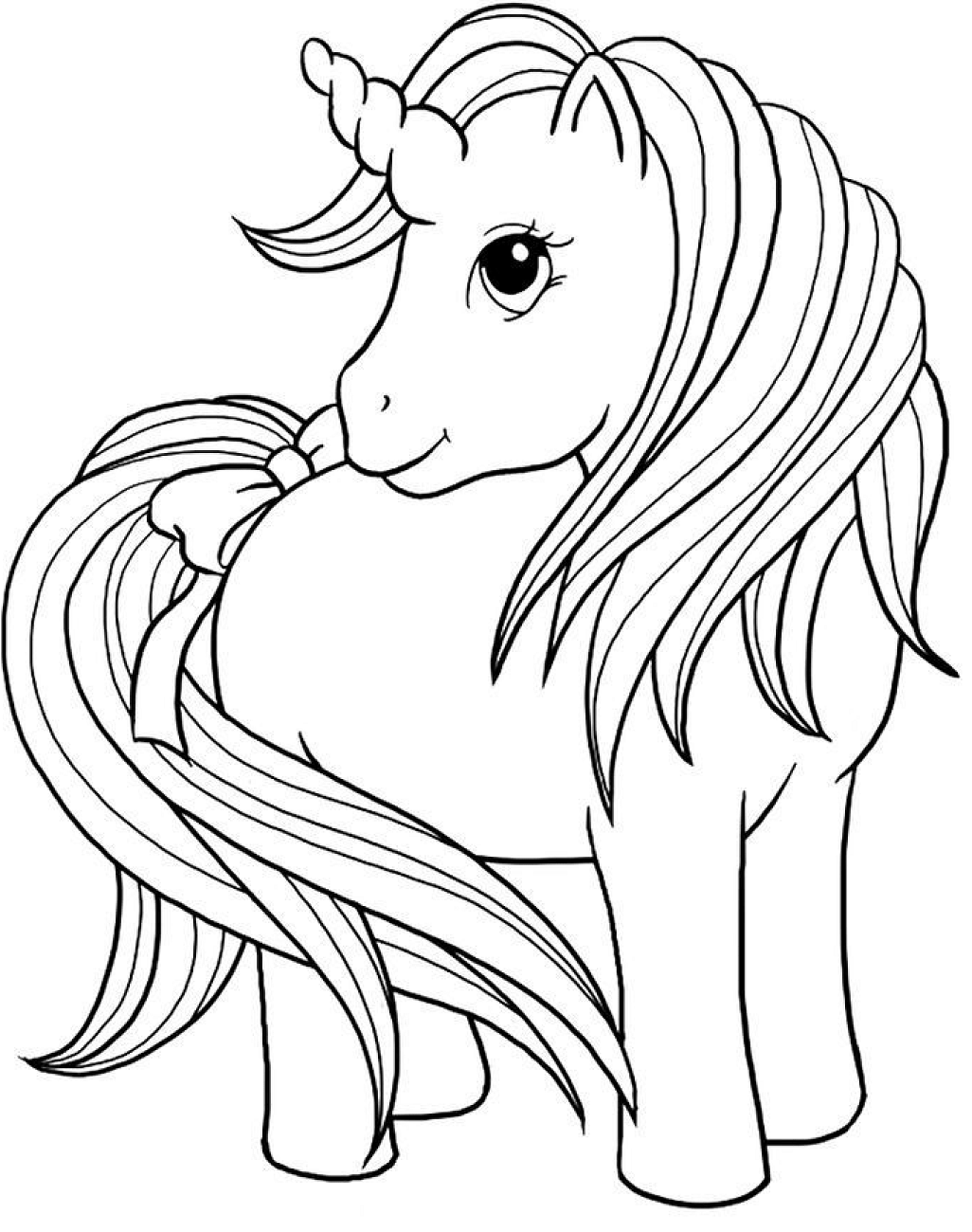 39 Winter Unicorn Coloring Pages Printable 27