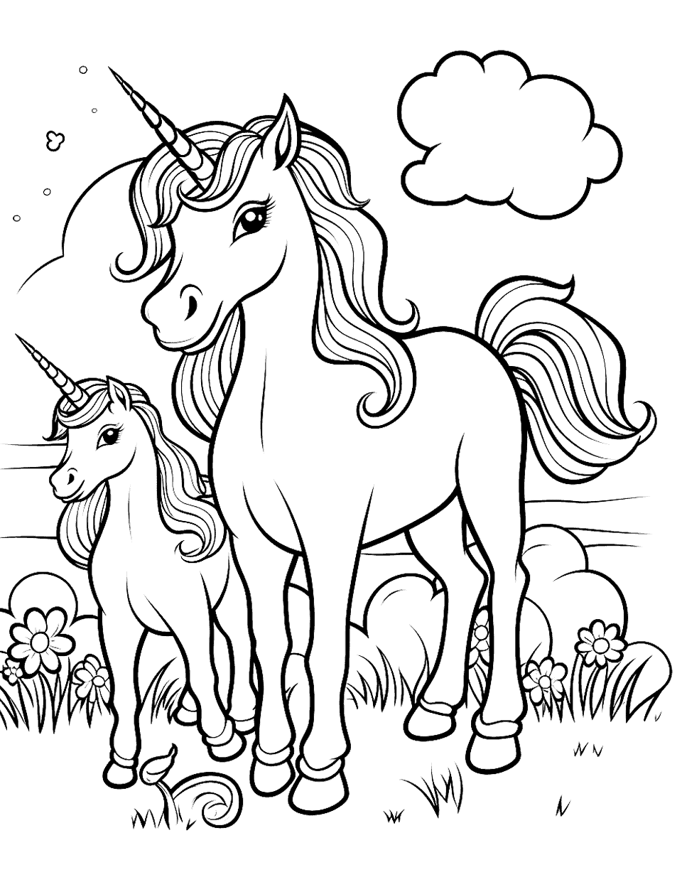 39 Winter Unicorn Coloring Pages Printable 35