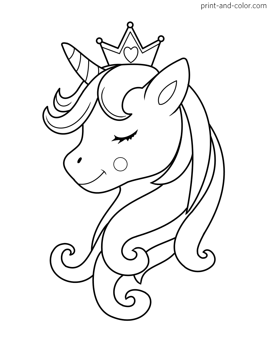 39 Winter Unicorn Coloring Pages Printable 6