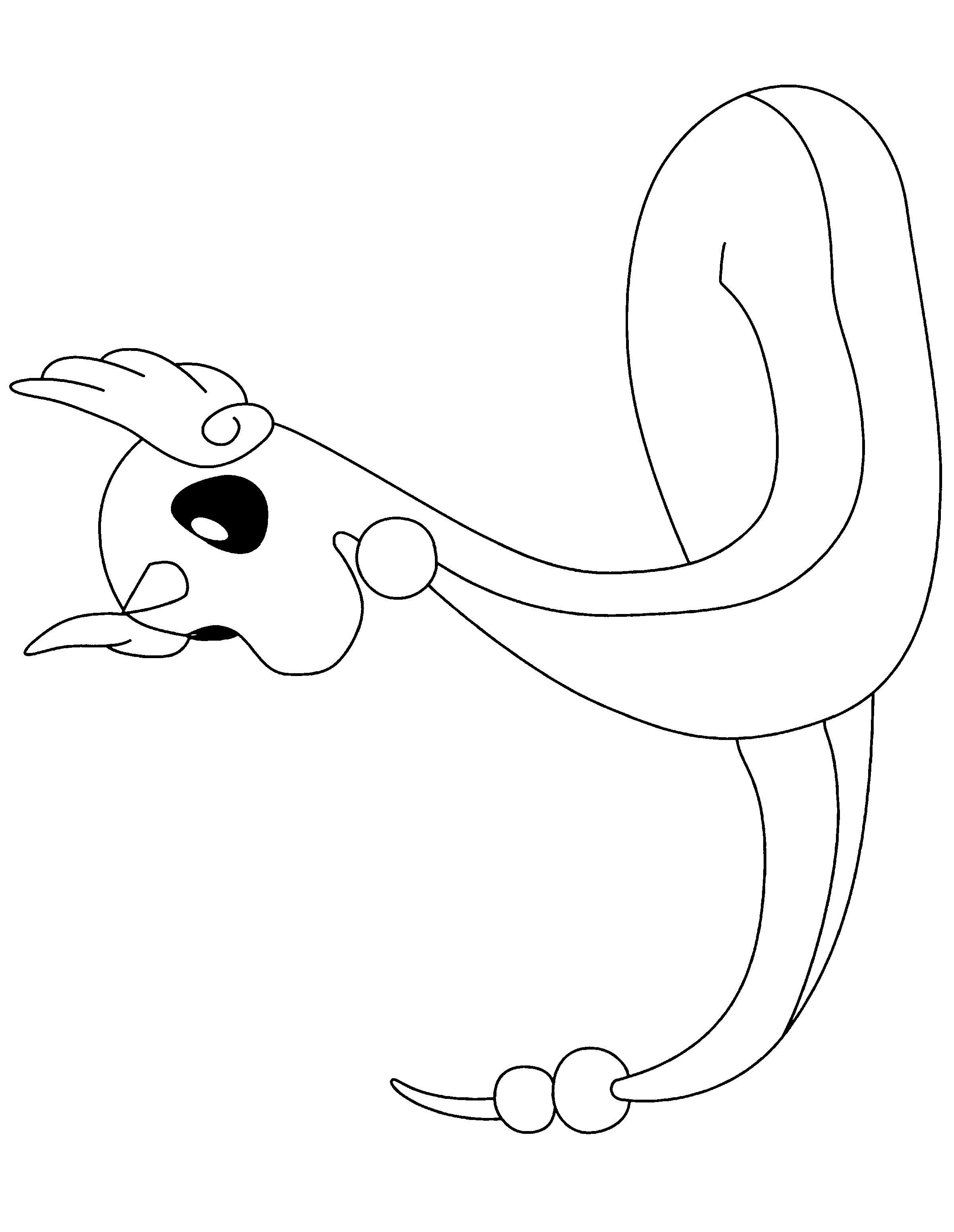 91 Lapras Coloring Page Printable 14