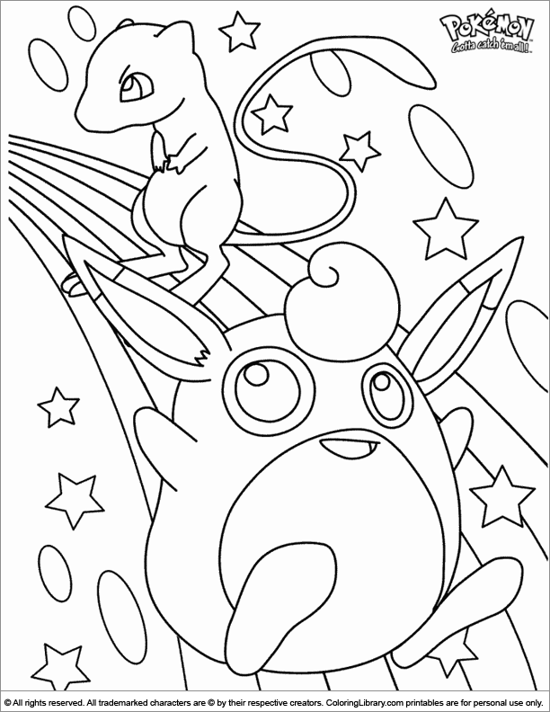 91 Lapras Coloring Page Printable 28