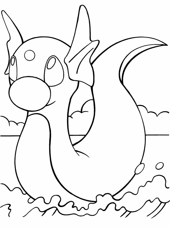 91 Lapras Coloring Page Printable 46